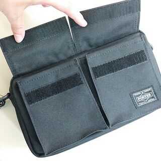 未使用　ポーター　ショルダー　黒　ブラック　Ｍ047の画像