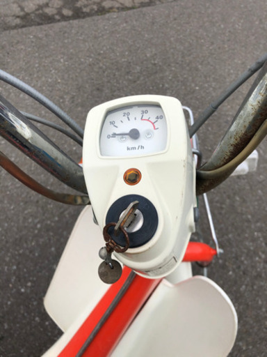 【苫小牧バナナ】北海道/札幌市☆スズキ/SUZUKI/Let`sⅡ/スクーター/原付/バイク/ジャンク品/近郊格安自社配送♪ 苫小牧バナナ】SUZUKI/スズキ スージー 50cc 原付 不動車ジャンク