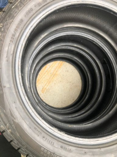 225/55R18美品4本セット❣️エクストレイル　エルグランド　ステージア　アウトランダー　デリカD：5　フォレスターなどに