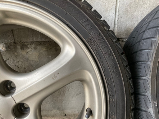 スバル純正　215 45 R17インチホイール