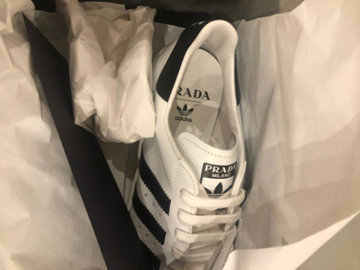 新品未使用 adidas PRADA スーパースター 27cm