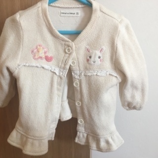 キムラタン クーラクール カーディガン70サイズ