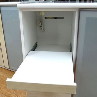 ニトリ ミドルレンジボード 幅120.5×奥行50×高さ100.5cm レンジ台 食器