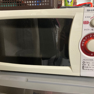 値下げしました。美品電子レンジ　シャープ　RE-T3の画像