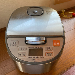 SHARP炊飯器の画像