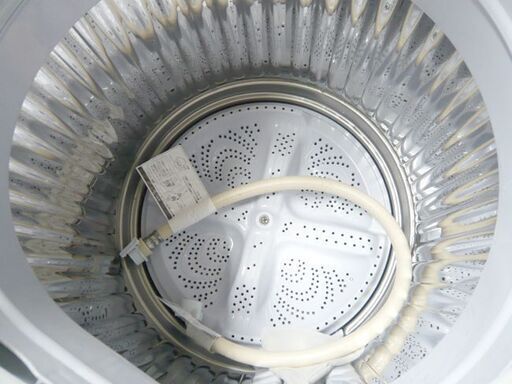 札幌 2019年製 7kg 全自動洗濯機 SHARP ES-GE7C-W 7.0kg ホワイト 白 高年式 大きめ 大きい 大型 シャープ 本郷通店