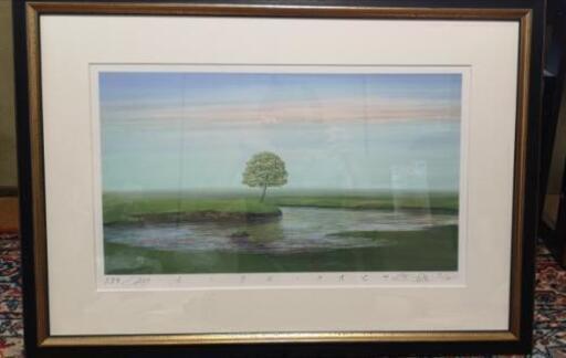 [終了]絵画　井上直久　水辺の木