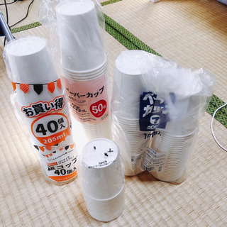 【お取引中】紙コップ　170個くらい