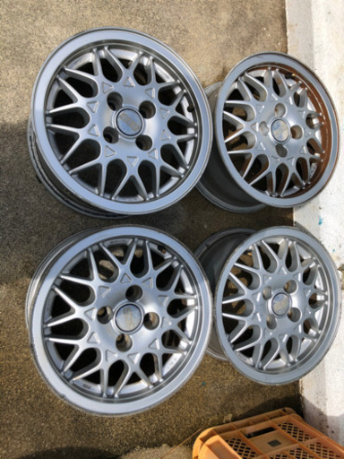 BBS 4H-100 14インチ　軽自動車などに