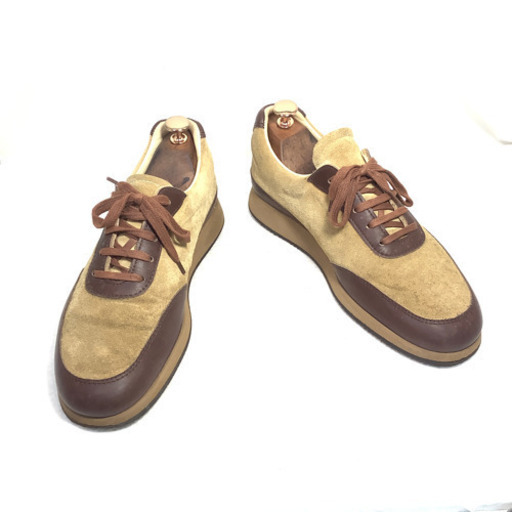 【お引き取り専用】【GANNI VERSACE】ヴェルサーチ　レザースニーカー　400