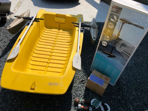 取引中！ボートエース ROB-23 エレキ バッテリー フロート セット