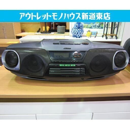 ラジカセ Victor RC-XC5 ラジオ CD ラジオ 昭和レトロなバブルラジカセ ビクター バブカセ カセット再生不可 ジャンク扱い 1998年製 札幌市東区 新道東店