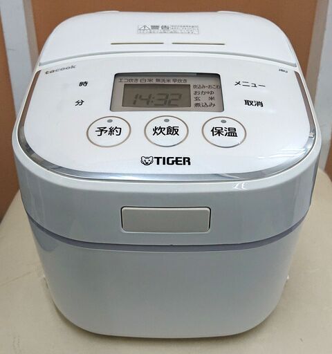 TIGER tacook 炊飯器 3合炊き JBU-A550　M052