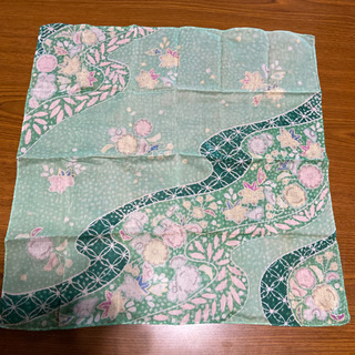 【②花柄 和柄 ハンカチ 2枚 セット 】マスク作りやハギレ、パッチワークに♪の画像