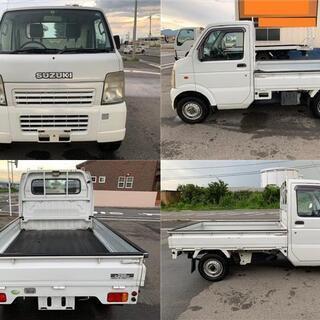【群馬県発】9268 平成18年式 スズキ キャリイトラック KCエアコン・パワステ☆EBD-DA63T 660cc 4WD☆タイミングチェーン 5速MT 抹消渡し!!の画像