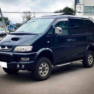 [値下げ]デリカ スペースギア2.8 4WDハイルーフ:車検あり...