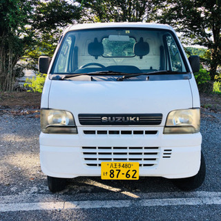 キャリイ  トラック　5MT 車検付き　タイミングチェーンK6A...