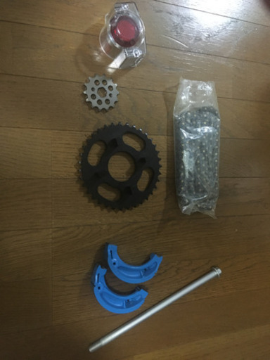 エイプ50 80ccボアアップキット　キャブ車用　数年前に購入しましたが、バイクが盗難に遭い、使わずに眠っていた、新品パーツです。