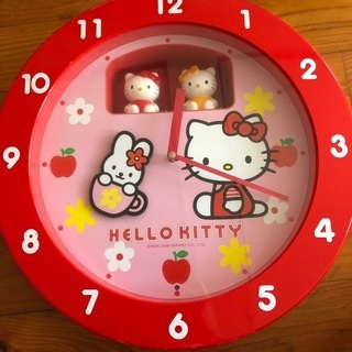 キティー　からくり時計　ジャンク品