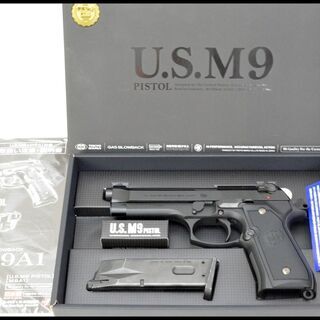 中古美品 東京マルイ GBB ガスガン U.S. M9 ガスブロ...