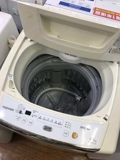 洗濯機 TOSHIBA 2013年 日焼けある為特価！