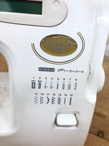 9-102   ミシン　　ジャノメN1957   504型　製造年数不明