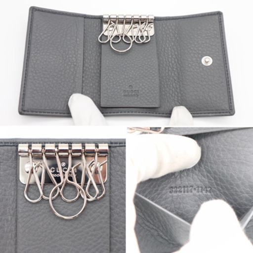 《GUCCI インターロッキングソーホー 6連キーケース》Sランク 未使用 極美