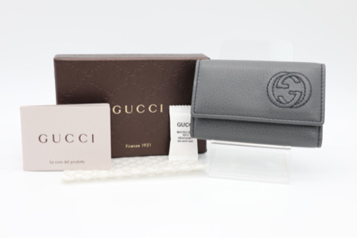 《GUCCI インターロッキングソーホー 6連キーケース》Sランク 未使用 極美