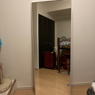 【今月9月27日(日)までのお引渡し】鏡 ミラー 姿見 壁掛けの画像