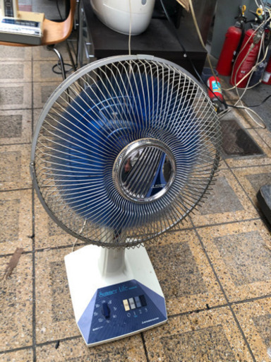 三菱　レトロ　扇風機