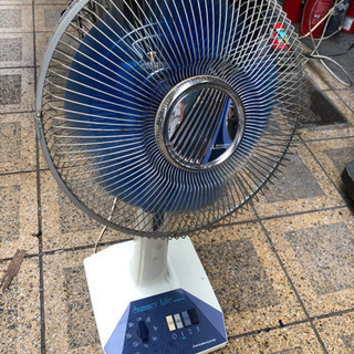 三菱　レトロ　扇風機の画像