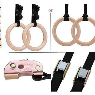 【0円】吊り輪パーチ木製のものをお譲りします。