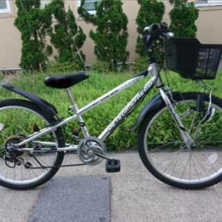 【取引中】子供 22インチ 自転車 シマノ変速付き