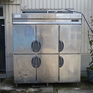フクシマ 業務用冷凍冷蔵庫 6ドア 2007年 URD-64PM...