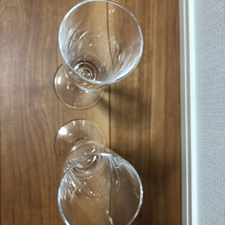 【未使用】シャンパングラス　ペア　BIEDELの画像