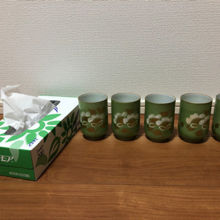 【未使用】湯呑み茶碗　5つセット　洛峰の画像