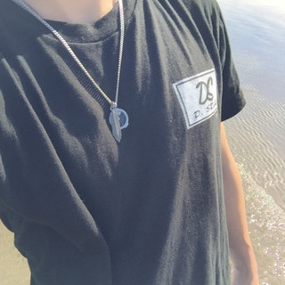 【新品未使用】D.StyleワンポイントブラックTシャツの画像