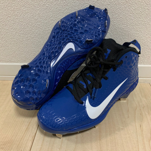 【日本未発売】NIKE トラウトモデル 野球 スパイク ブルー 27㎝