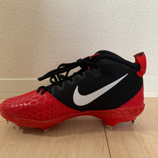 【日本未発売】NIKE トラウトモデル 野球 スパイク レッド 26.5㎝