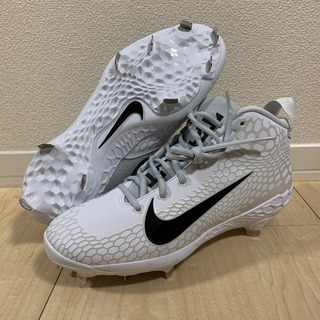 NIKE - 【日本未発売】NIKE トラウトモデル 野球 スパイク ホワイト 27.5㎝ 日本未発売】NIKE トラウトモデル 野球 スパイク ホワイト 27.5㎝