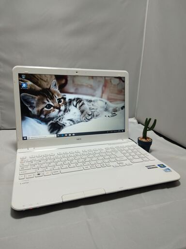 最新Win10❥ホワイト色❥LaVie❥大容量❥テンキ付❥オフィス❥