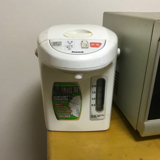 湯沸器　使い込んでます