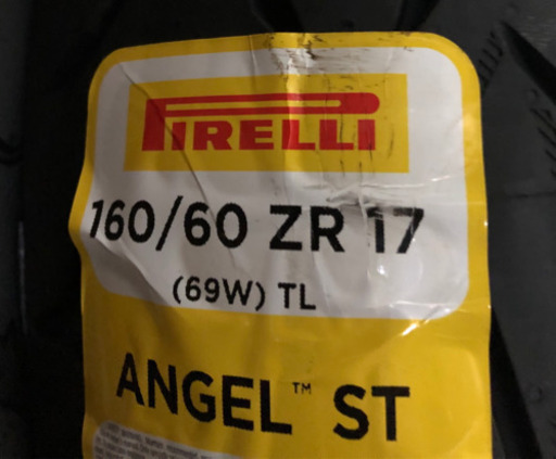 前輪後輪セット　120/70、160/60 新品　バイクタイヤ