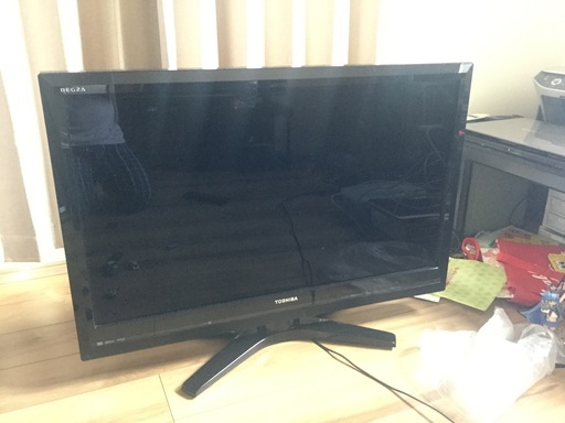 値下げ‼️37型REGZAハードディスク内蔵テレビB-CASカード付き