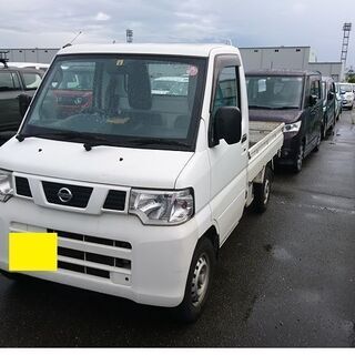 オートマの軽トラは少ないです。２５年式クリッパートラック予備検査...