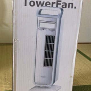 ミニタワーファン　扇風機の画像