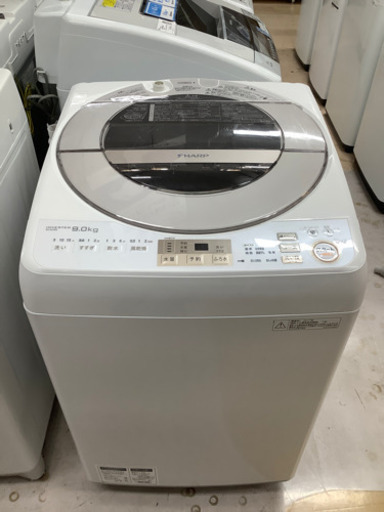 安心の1年間保証付!! 【シャープ　17年製】 全自動洗濯機 【トレファク町田店】