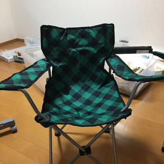 キャンプチェアー　2脚セットの画像