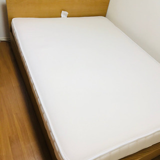 無印良品 収納付き ダブルベッド