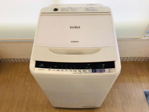 【12ヶ月安心保証付】HITACHI 全自動洗濯機